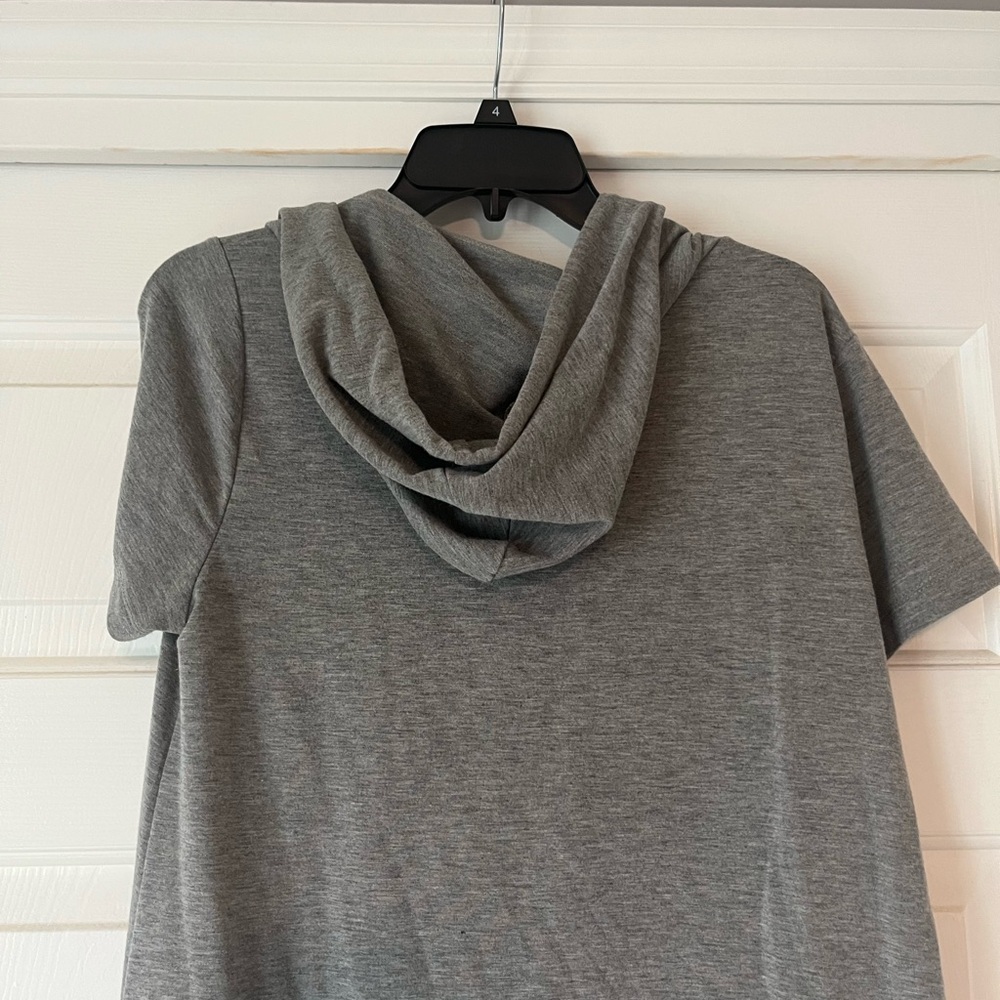 Gray hooded dress - Picture 5 of 5